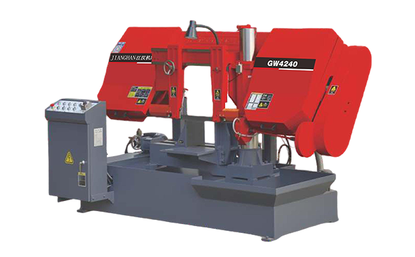 叠彩GW4240双柱卧式带锯床